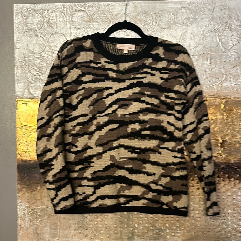 Philosophy Patterned Sweater